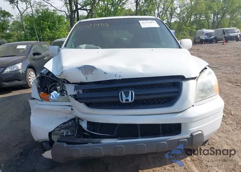 2005 Honda Pilot Ex-L z USA, uszkodzony, nr VIN 5FNYF18605B067447